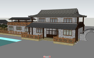 精品農家樂模型分享給大家 求積分 sketchup模型庫 sketchup吧 sketchup中國門戶網站