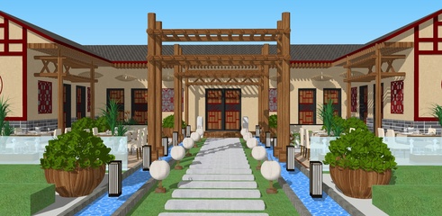 Oilya成都農家樂建筑改造方案